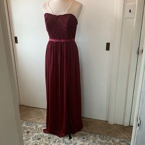 David’s Bridal Bridesmaids dress